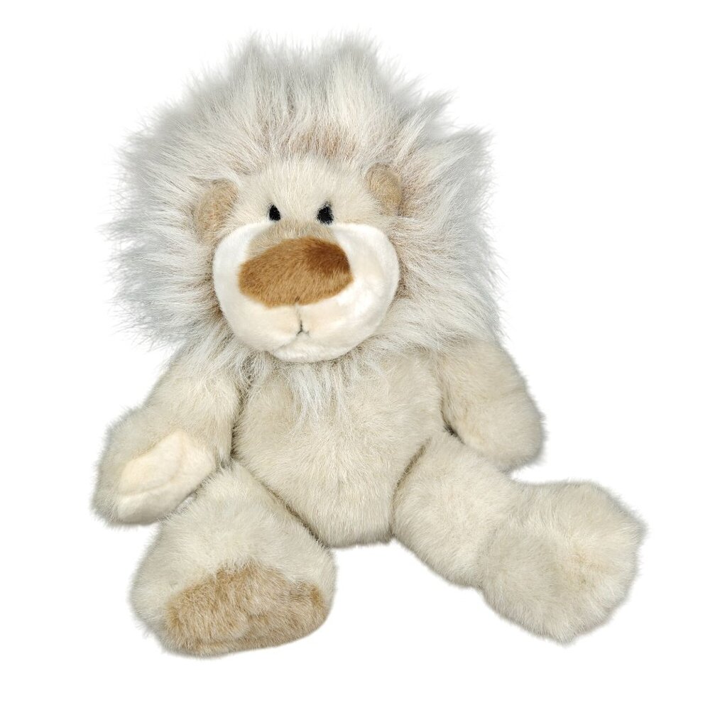 Vintage Gund Casanova Cuddly Plush Lion Toy Soft Fluffy 12 Beige